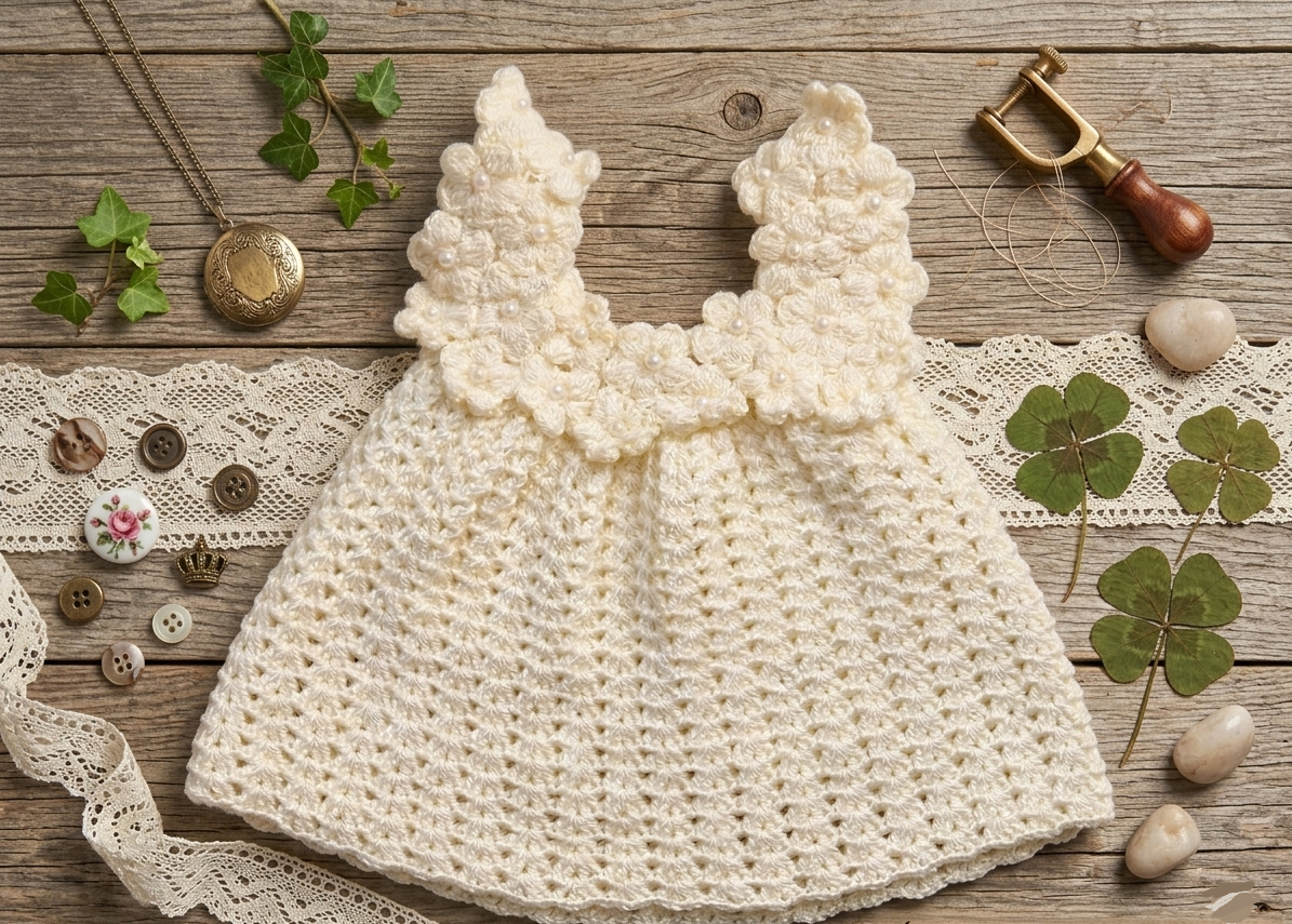 Kid's Dress | Beige
