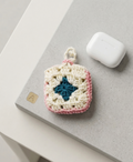 AirPods Case | Off-White, Teal & Pink