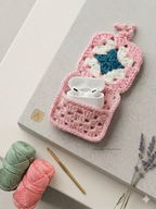 AirPods Case | Off-White, Teal & Pink