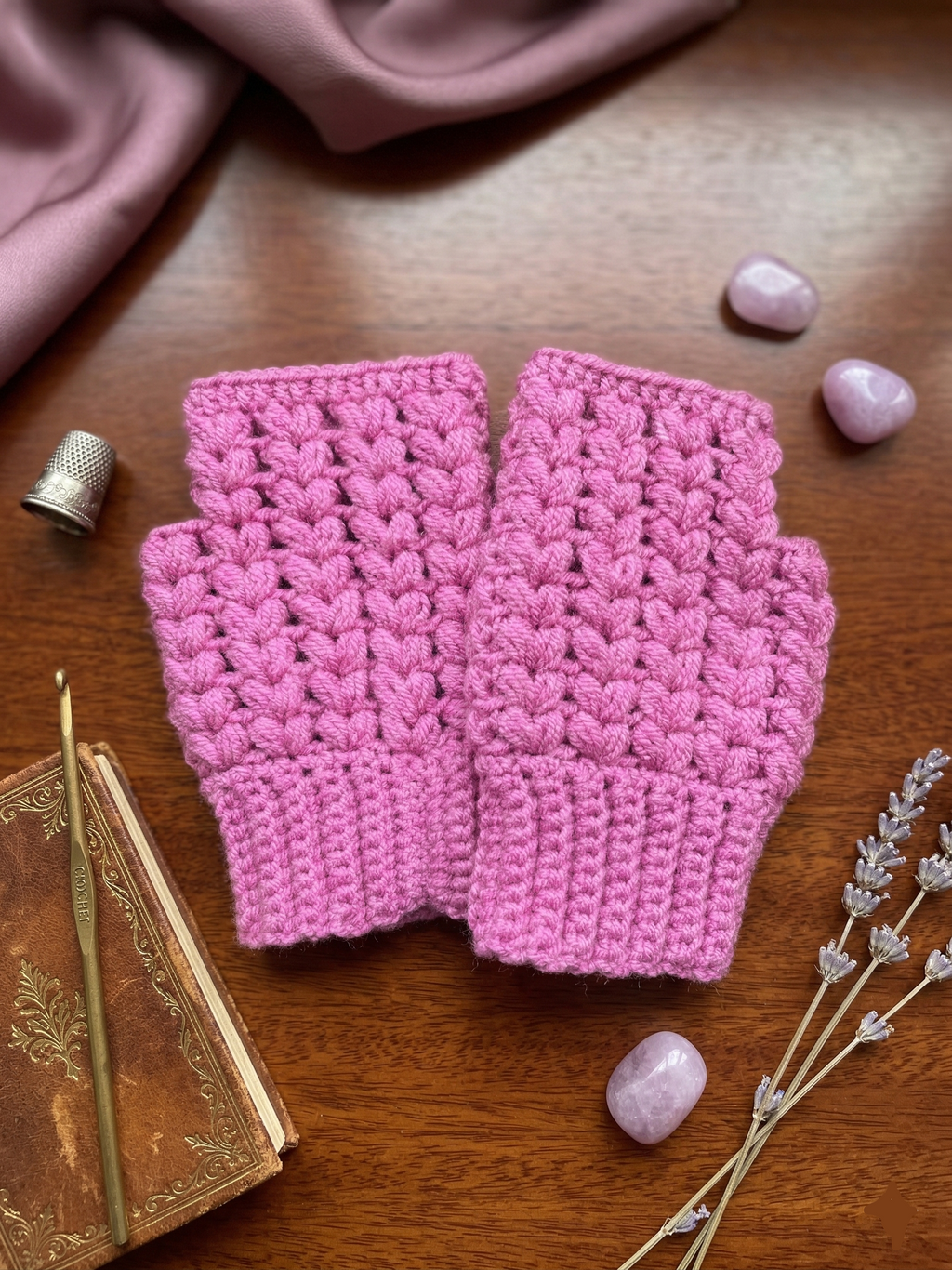 Gloves | Rose Pink
