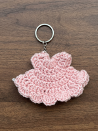 Keychain | Soft Blush Pink Dress
