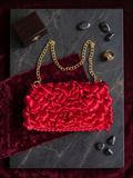 Soiree Bag | Rich Crimson Red